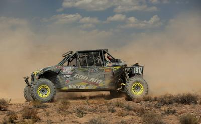 Cursa BITD Vegas-Reno: riderii Can-Am, pe podium