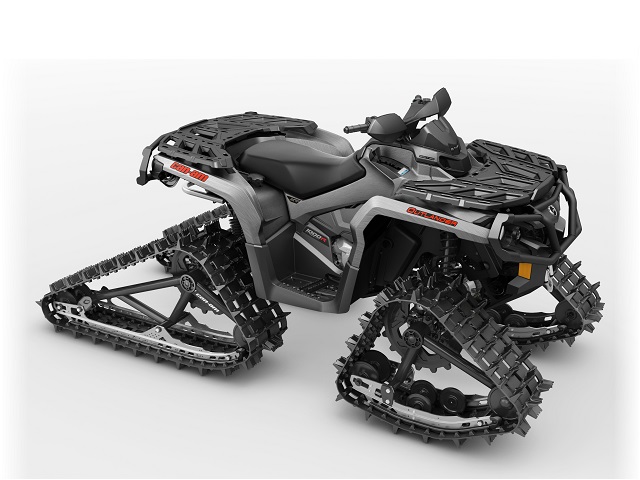 Can-Am BRP lanseaza Apache Backcountry Track System sau tehnologie de snowmobile pentru ATV cu senile