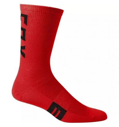 FOX 8" FLEXAIR MERINO SOCK [FLO RED]