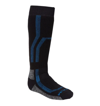 KLIM Aggressor Sock 3.0 Black - Electric Blue Lemonade